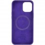 Чохол Silicone case (AAA) with Magsafe and Animation для Apple iPhone 12 Pro / 12 (6.1
