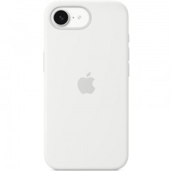Чохол Silicone case (AAA) with Magsafe для Apple iPhone 16e (6.1")  White - 00000078915_4