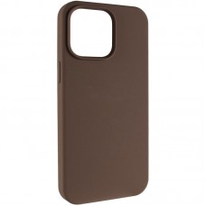 Чохол Silicone Case (AA) NO LOGO with MagSafe для Apple iPhone 14 (6.1")  Коричневий / Brown - 00000080674_15