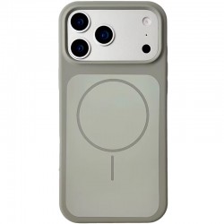 Чохол Silk Duo Color (AA) NO LOGO with Magnetic Fit для Apple iPhone 17 Pro (6.3")  Gray - 00000087304_7