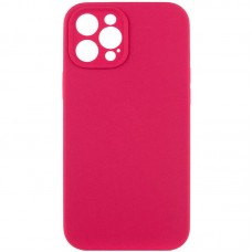 Чохол Silk Full Camera Protective (AA) NO LOGO для Apple iPhone 12 Pro Max (6.7")  Червоний / Rose Red - 00000070226_13