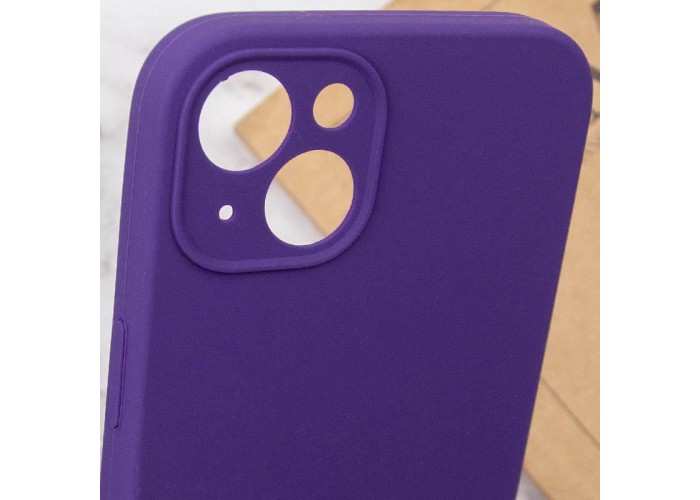 Чохол Silk Full Camera Protective (AA) NO LOGO для Apple iPhone 14 (6.1