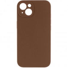 Чохол Silk Full Camera Protective (AA) NO LOGO для Apple iPhone 14 (6.1")  Коричневий / Brown - 00000070230_41