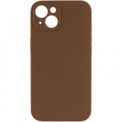 Чохол Silk Full Camera Protective (AA) NO LOGO для Apple iPhone 14 (6.1")  Коричневий / Brown - 00000070230_41