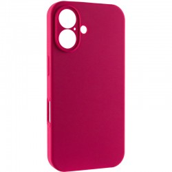 Чохол Silk Full Camera Protective (AA) NO LOGO для Apple iPhone 16 (6.1")  Червоний / Rose Red - 00000074950_13