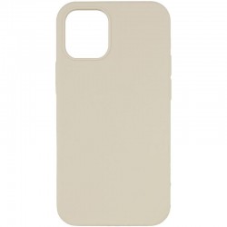 Чохол Silk Full Protective (AA) NO LOGO для Apple iPhone 12 Pro / 12 (6.1")  Бежевий / Antique White - 00000072448_2