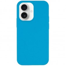 Чохол Silicone Case Full Protective (AA) NO LOGO для Apple iPhone 16 Plus (6.7")  Блакитний / Blue - 00000072980_8
