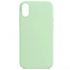 Чохол Silicone Case Full Protective (AA) NO LOGO для Apple iPhone XR (6.1")  Зелений / Pistachio - 00000072441_17