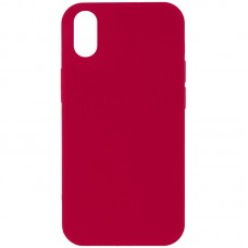Чохол Silk Full Protective (AA) NO LOGO для Apple iPhone XR (6.1")  Червоний / Rose Red - 00000072441_20