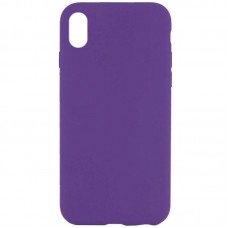 Чохол Silicone Case Full Protective (AA) NO LOGO для Apple iPhone XS Max (6.5")  Фіолетовий / Amethyst - 00000072443_37