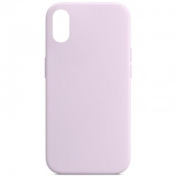 Чохол Silk Full Protective (AA) NO LOGO для Apple iPhone XS Max (6.5")  Бузковий / Lilac - 00000072443_35