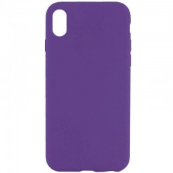 Чохол Silk Full Protective (AA) NO LOGO для Apple iPhone X / XS (5.8")  Фіолетовий / Amethyst - 00000072439_37