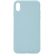 Чохол Silicone Case Full Protective (AA) NO LOGO для Apple iPhone X / XS (5.8")  Бірюзовий / Turquoise - 00000072439_5