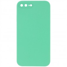 Чохол Silicone Case Square Full Camera Protective (AA) NOLOGO для Apple iPhone 7 plus/8 plus (5.5")  Зелений / Spearmint - 00000072150_11