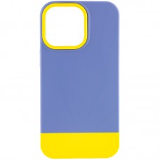 Чохол TPU+PC Bichromatic для Apple iPhone 13 Pro (6.1")  Blue / Yellow - 00000054811_5