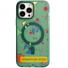 Чохол TPU+PC Flush with MagSafe для Apple iPhone 16 (6.1")  Dark green - 00000078765_4