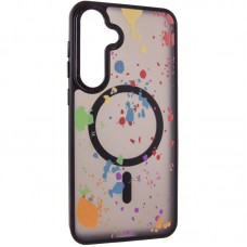 Чохол TPU+PC Flush with MagSafe для Samsung Galaxy S24+ / S25+  Titanium black - 00000078772_8