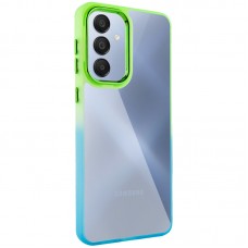 Чохол TPU+PC Fresh sip series для Samsung Galaxy A33 5G  Бірюзовий / Лимонний - 00000055591_1
