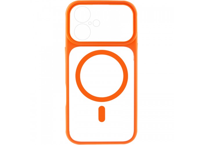 Чохол TPU+PC GETMAN Moon Clear with MagSafe для Apple iPhone 17 (6.3