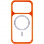 Чохол TPU+PC GETMAN Moon Clear with MagSafe для Apple iPhone 17 (6.3