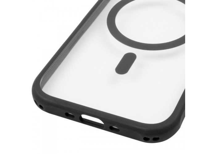 Чохол TPU+PC GETMAN Moon Clear with MagSafe для Apple iPhone 17 Air (6.5