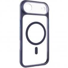 Чохол TPU+PC GETMAN Moon Clear with MagSafe для Apple iPhone 17 Air (6.5")  Blue - 00000084776_2