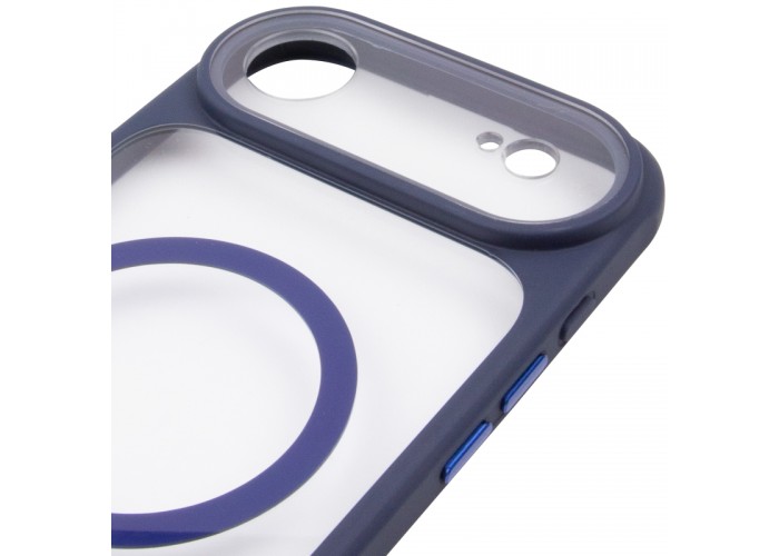 Чохол TPU+PC GETMAN Moon Clear with MagSafe для Apple iPhone 17 Air (6.5