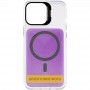 Чохол TPU+PC Jewel Sparkle with MagSafe для Apple iPhone 15 Pro (6.1