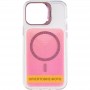 Чохол TPU+PC Jewel Sparkle with MagSafe для Apple iPhone 15 Pro (6.1
