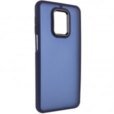 Чохол TPU+PC Lyon Frosted для Xiaomi Redmi Note 9s / Note 9 Pro / Note 9 Pro Max  Navy Blue - 00000065048_3