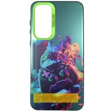 Чохол TPU+PC So Cool для Samsung Galaxy A35  Gamer Green - 00000077789_17