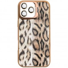 Чохол TPU+PC Wild Leopard with MagSafe and Lens для Apple iPhone 16 Pro (6.3")  Brown - 00000085172_2