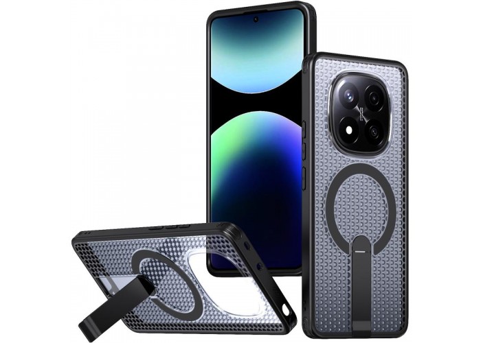 Чохол TPU Breeze with MagSafe stand для Xiaomi Redmi Note 14 Pro 4G/5G