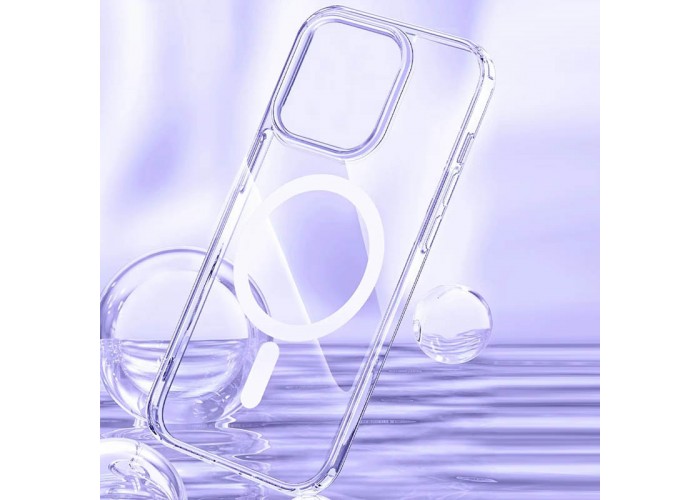 Чохол TPU Clear Case with MagSafe для Apple iPhone 14 Pro Max (6.7