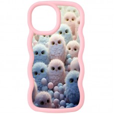 Чохол TPU Cloudy Pictures для Apple iPhone 13 / 14 (6.1")  Owls - 00000078266_4