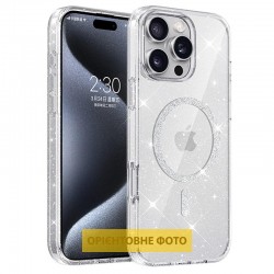 Чохол TPU Eclipse Sparkle (MagFit) для Apple iPhone 17 Pro Max (6.9")  Clear - 00000080817_2
