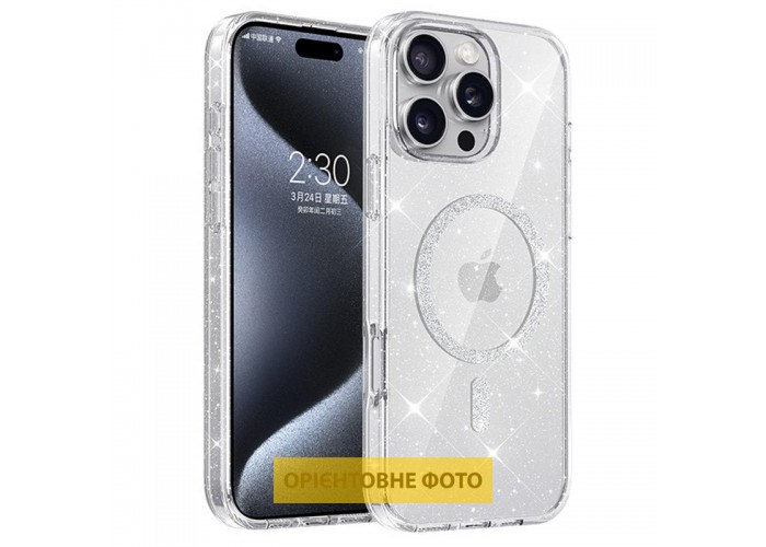 Чохол TPU Eclipse Sparkle (MagFit) для Apple iPhone 17 Pro Max (6.9