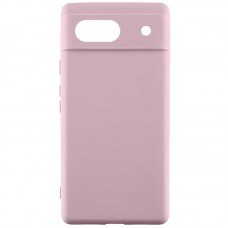 Чохол TPU GETMAN Liquid Silk Full Camera для Google Pixel 6  Рожевий / Pink Sand - 00000077912_8