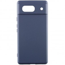 Чохол TPU GETMAN Liquid Silk Full Camera для Google Pixel 6  Синій / Midnight Blue - 00000077912_11