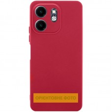 Чохол TPU GETMAN Liquid Silk Full Camera для Motorola Edge 50 Fusion  Червоний / Dark Red - 00000080995_6