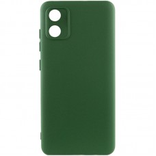 Чохол TPU GETMAN Liquid Silk Full Camera для Motorola Moto E13  Зелений / Dark green - 00000074054_3