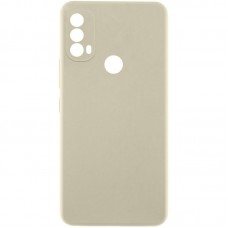 Чохол TPU GETMAN Liquid Silk Full Camera для Motorola Moto E40  Песочный / Sand - 00000078676_6
