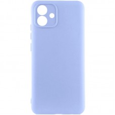 Чохол TPU GETMAN Liquid Silk Full Camera для Samsung Galaxy A05  Бузковий / Light purple - 00000073781_16