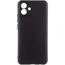 Чохол TPU GETMAN Liquid Silk Full Camera для Samsung Galaxy A07  Чорний / Black - 00000080406_1