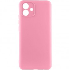 Чохол TPU GETMAN Liquid Silk Full Camera для Samsung Galaxy A07  Рожевий / Pink - 00000080406_3