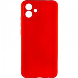 Чохол TPU GETMAN Liquid Silk Full Camera для Samsung Galaxy A07  Червоний / Dark Red - 00000080406_4