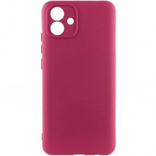 Чохол TPU GETMAN Liquid Silk Full Camera для Samsung Galaxy A07  Бордовий / Marsala - 00000080406_5