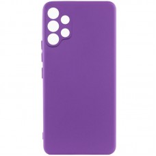 Чохол TPU GETMAN Liquid Silk Full Camera для Samsung Galaxy A32 4G  Фіолетовий / Purple - 00000073789_14