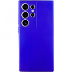 Чохол TPU GETMAN Liquid Silk Full Camera для Samsung Galaxy S24 Ultra  Синій / Iris - 00000081485_12