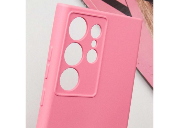 Чохол TPU GETMAN Liquid Silk Full Camera для Samsung Galaxy S24 Ultra